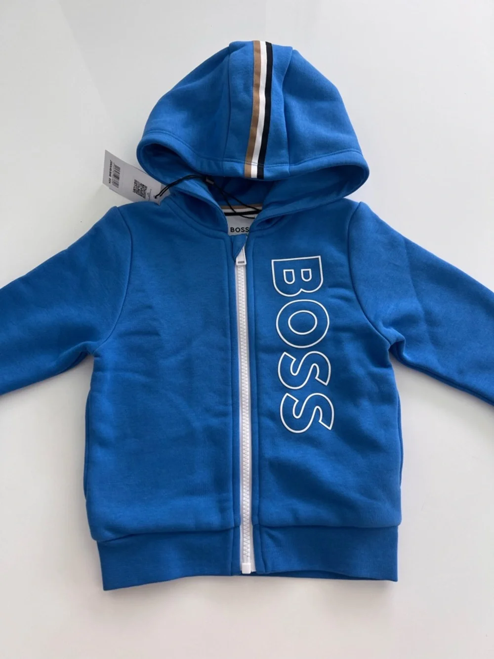 Hugo Boss Kids Zip Jacket & Plush Pants Set – Size 2Y – New NWT